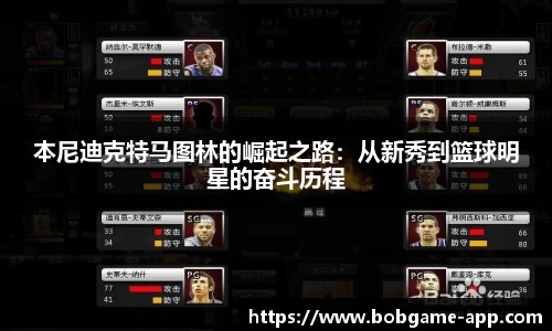 本尼迪克特马图林的崛起之路：从新秀到篮球明星的奋斗历程